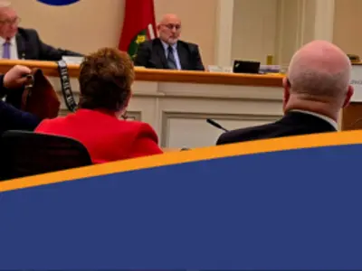 Committee of the Whole Highlights banner with Council sitting in Council Chambers