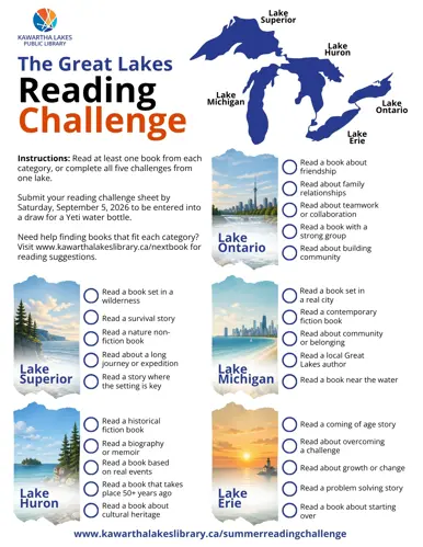 The Great Lakes Reading Challenge 2026